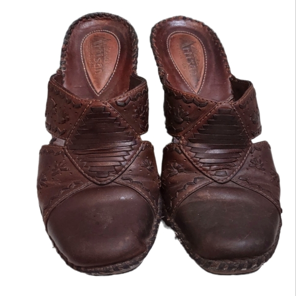Clark's Artisan Collection Leather Sandals 6 M - Picture 2 of 7